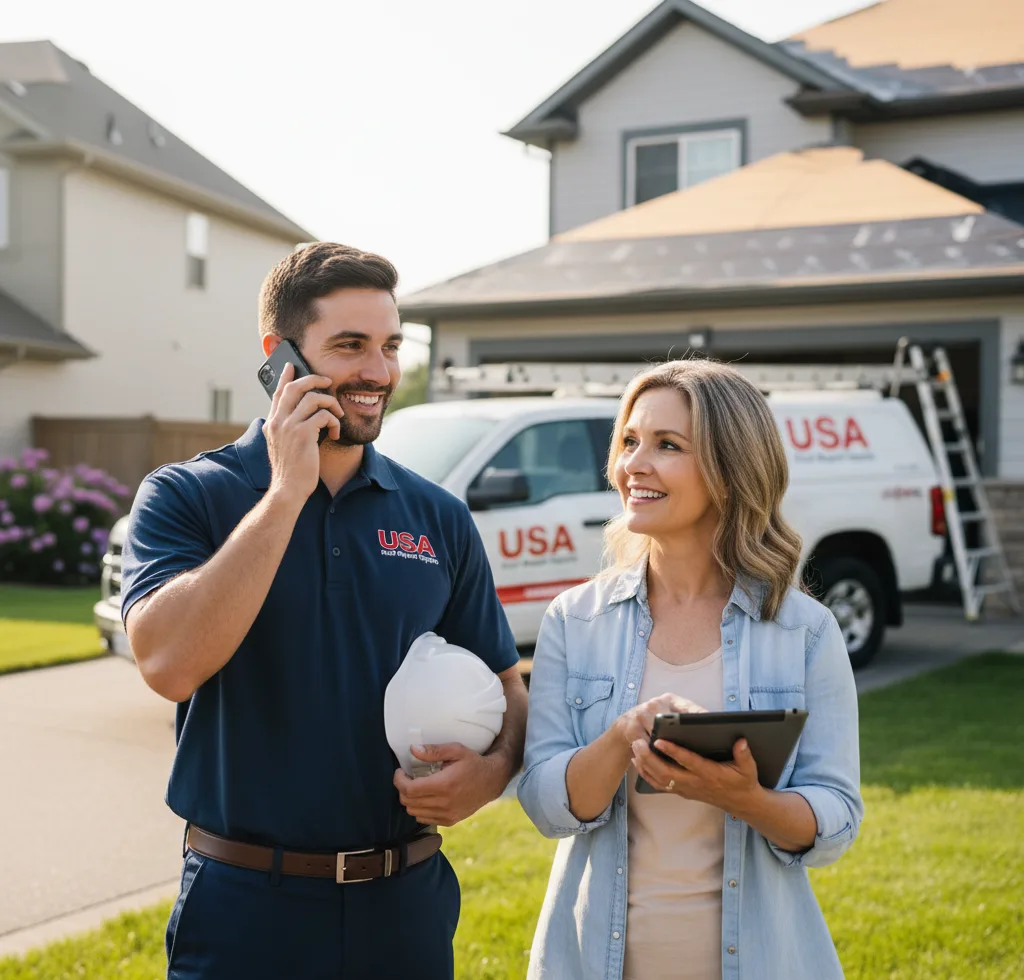 USA Roof Repair Experts customer support in Spout Spring